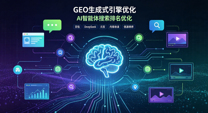 威远县GEO 浪潮来袭：生成式引擎优化崛起，创作者争抢豆包、DeepSeek、元宝智能体流量入口